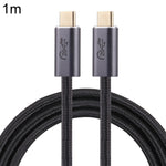 20Gbps USB 3.2 USB-C / Type-C Male to USB-C / Type-C Male Braided Data Cable, 0.5m, 1m, 1.5m, 2m, 3m