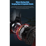 awei GM-1 USB + 3.5mm Ambient Light Gaming Headset with Microphone, GM-1