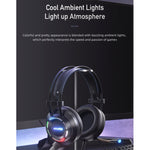 awei GM-2 USB + 3.5mm Ambient Light Gaming Wired Headset with Microphone, GM-2