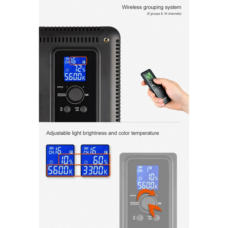 Godox LEDP260C LED Video Shoot Light, LEDP260C