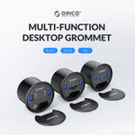 موزع سطح مكتب ORICO DESK-4U-BK بأربعة منافذ USB3.0 متعددة الوظائف