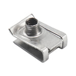 A6827 40 in 1 Car / Motorcycle Clip Nuts B-Shaped Clip Nut, A6827