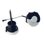 غطاء غطاء وقود منشار سلسلة 2 قطع لستيل FS100 FS110 MS200 MS210 MS230 MS250، غطاء غطاء الوقود