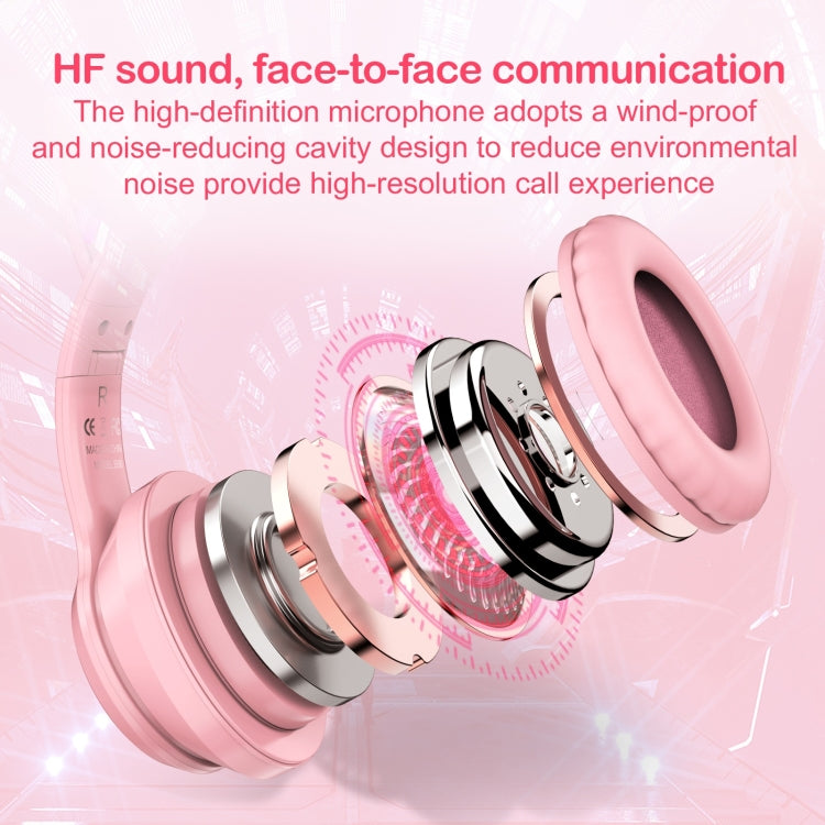 ONIKUMA B90 RGB Lighting Wireless Bluetooth Headphone, B90