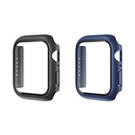 ROCK 2 in 1 PC Frame + Film Protector Case For  Apple Watch Series, 6 & SE & 5 & 4 44mm, 3 & 2 & 1 42mm, 3 & 2 & 1 38mm