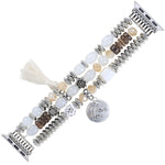 Tassel Beaded Watchband For Apple Watch Series, 7 41mm / 6&SE&5&4 40mm / 3&2&1 38mm, 7 45mm / 6&SE&5&4 44mm / 3&2&1 42mm