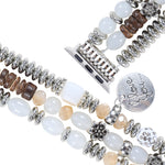 Tassel Beaded Watchband For Apple Watch Series, 7 41mm / 6&SE&5&4 40mm / 3&2&1 38mm, 7 45mm / 6&SE&5&4 44mm / 3&2&1 42mm