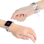 Tassel Beaded Watchband For Apple Watch Series, 7 41mm / 6&SE&5&4 40mm / 3&2&1 38mm, 7 45mm / 6&SE&5&4 44mm / 3&2&1 42mm