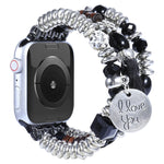 Tassel Beaded Watchband For Apple Watch Series, 7 41mm / 6&SE&5&4 40mm / 3&2&1 38mm, 7 45mm / 6&SE&5&4 44mm / 3&2&1 42mm