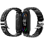 Stainless Steel Watchband, For Huawei Band 6 / Honor Band 6, For Xiaomi Mi Band 6 / 5, For Xiaomi Mi Band 4 / 3