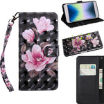 3D Painting Pattern Coloured Drawing Leather Phone Case, For iPhone SE 2022