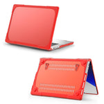 غطاء حماية للابتوب بلونين مقاوم للسقوط من TPU + PC، لماك بوك برو 16.2 بوصة A2485 2021
