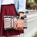 Polyester Nylon Watchband For Apple Watch Series, 7 41mm / 6&SE&5&4 40mm / 3&2&1 38mm, 7 45mm / 6&SE&5&4 44mm / 3&2&1 42mm