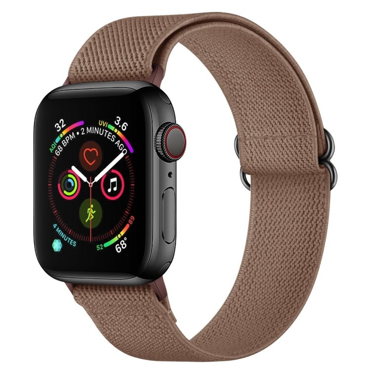 Polyester Nylon Watchband For Apple Watch Series, 7 41mm / 6&SE&5&4 40mm / 3&2&1 38mm, 7 45mm / 6&SE&5&4 44mm / 3&2&1 42mm