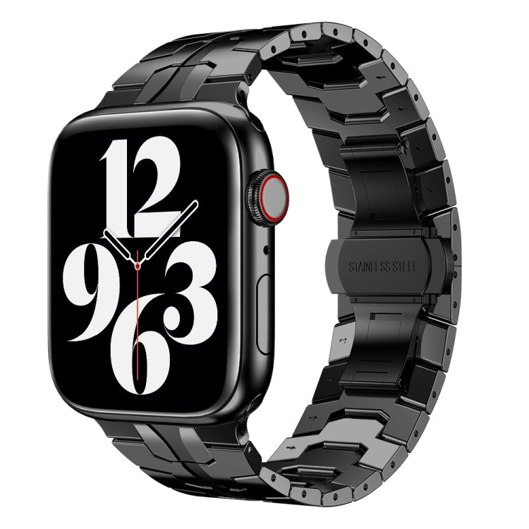Steel Watchband For Apple Watch Series, 7 41mm / 6&SE&5&4 40mm / 3&2&1 38mm, 7 45mm / 6&SE&5&4 44mm / 3&2&1 42mm