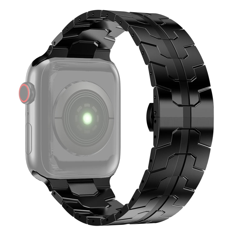 Steel Watchband For Apple Watch Series, 7 41mm / 6&SE&5&4 40mm / 3&2&1 38mm, 7 45mm / 6&SE&5&4 44mm / 3&2&1 42mm