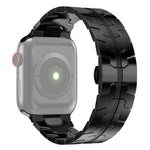 Steel Watchband For Apple Watch Series, 7 41mm / 6&SE&5&4 40mm / 3&2&1 38mm, 7 45mm / 6&SE&5&4 44mm / 3&2&1 42mm