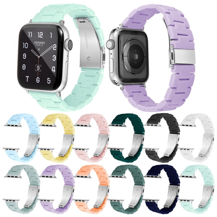 Candy Color Three-Bead Watchband For Apple Watch Series, 7 41mm / 6&SE&5&4 40mm / 3&2&1 38mm, 7 45mm / 6&SE&5&4 44mm / 3&2&1 42mm
