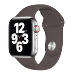 سوار ساعة من السيليكون بنقش نمط الفهد لسلسلة Apple Watch، 7 41مم / 6&SE&5&4 40مم / 3&2&1 38مم، 7 45مم / 6&SE&5&4 44مم / 3&2&1 42مم