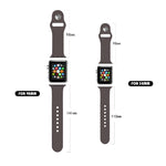 سوار ساعة من السيليكون بنقش نمط الفهد لسلسلة Apple Watch، 7 41مم / 6&SE&5&4 40مم / 3&2&1 38مم، 7 45مم / 6&SE&5&4 44مم / 3&2&1 42مم