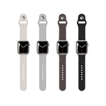 Leopard Embossing Silicone Watchband For Apple Watch Series, 7 41mm / 6&SE&5&4 40mm / 3&2&1 38mm, 7 45mm / 6&SE&5&4 44mm / 3&2&1 42mm