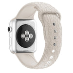سوار ساعة من السيليكون بنقش نمط الفهد لسلسلة Apple Watch، 7 41مم / 6&SE&5&4 40مم / 3&2&1 38مم، 7 45مم / 6&SE&5&4 44مم / 3&2&1 42مم