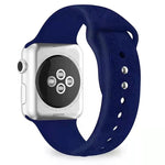 Sunflower Embossing Silicone Watchband For Apple Watch Series, 7 41mm / 6&SE&5&4 40mm / 3&2&1 38mm, 7 45mm / 6&SE&5&4 44mm / 3&2&1 42mm