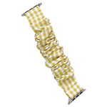 Single Loop Elasticity Cloth Grid Watchband For Apple Watch Series, 7 41mm / 6&SE&5&4 40mm / 3&2&1 38mm, 7 45mm / 6&SE&5&4 44mm / 3&2&1 42mm