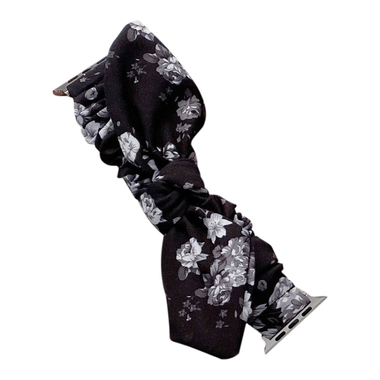 Single Loop Elasticity Cloth Watchband For Apple Watch Series, 7 41mm / 6&SE&5&4 40mm / 3&2&1 38mm, 7 45mm / 6&SE&5&4 44mm / 3&2&1 42mm