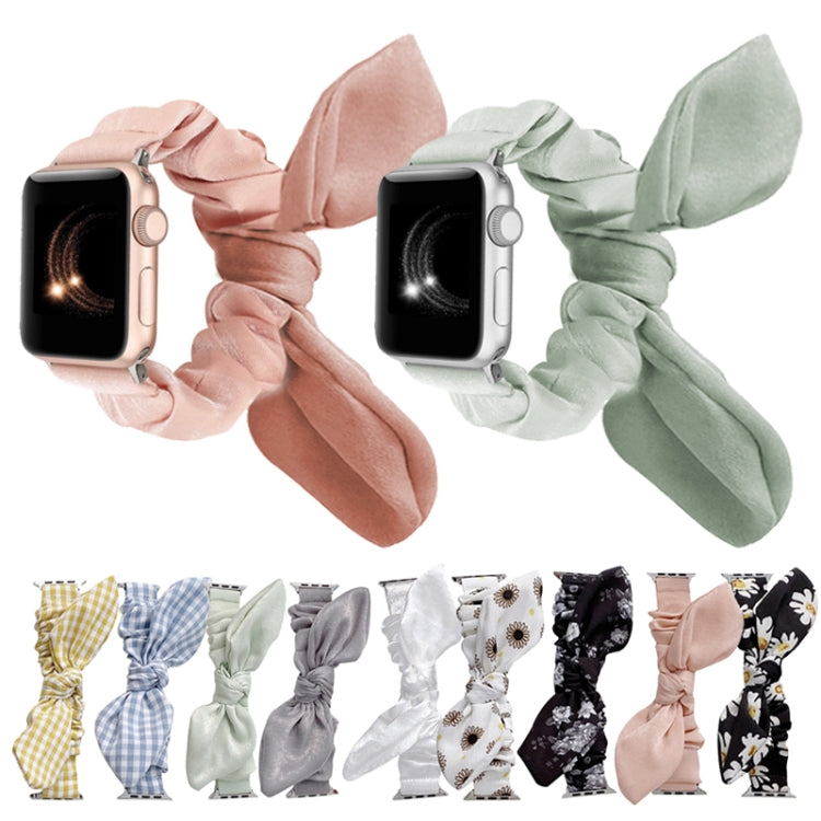 Single Loop Elasticity Cloth Watchband For Apple Watch Series, 7 41mm / 6&SE&5&4 40mm / 3&2&1 38mm, 7 45mm / 6&SE&5&4 44mm / 3&2&1 42mm