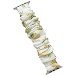 Single Loop Elasticity Cloth Fruit Watchband For Apple Watch Series, 7 41mm / 6&SE&5&4 40mm / 3&2&1 38mm, 7 45mm / 6&SE&5&4 44mm / 3&2&1 42mm