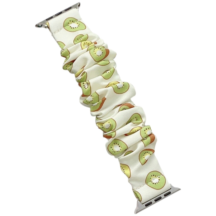 Single Loop Elasticity Cloth Fruit Watchband For Apple Watch Series, 7 41mm / 6&SE&5&4 40mm / 3&2&1 38mm, 7 45mm / 6&SE&5&4 44mm / 3&2&1 42mm