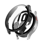 PC + Tempered Glass Watch Case, For Samsung Galaxy Watch4 40mm, For Samsung Galaxy Watch4 44mm