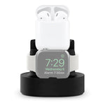 A001 3 In 1 Silicone Charging Holder for iPhone / iWatch / AirPods