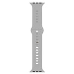 Liquid Silicone Watchband For Apple Watch Series, 7 45mm / 6&SE&5&4 44mm / 3&2&1 42mm