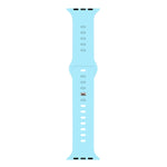 Liquid Silicone Watchband For Apple Watch Series, 7 45mm / 6&SE&5&4 44mm / 3&2&1 42mm