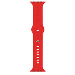 Liquid Silicone Watchband For Apple Watch Series, 7 45mm / 6&SE&5&4 44mm / 3&2&1 42mm