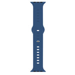 Liquid Silicone Watchband For Apple Watch Series, 7 45mm / 6&SE&5&4 44mm / 3&2&1 42mm