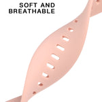 Liquid Silicone Watchband For Apple Watch Series, 7 45mm / 6&SE&5&4 44mm / 3&2&1 42mm