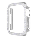 Double-Row Diamond PC Watch Case For Apple Watch Series, 7 41mm, 7 45mm
