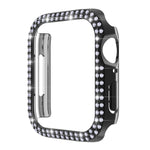 Double-Row Diamond PC Watch Case For Apple Watch Series, 7 41mm, 7 45mm