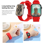 Braided Texture Silicone Watchband For Apple Watch Series, 7 41mm / 6&SE&5&4 40mm / 3&2&1 38mm, 7 45mm / 6&SE&5&4 44mm / 3&2&1 42mm