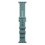 Braided Texture Silicone Watchband For Apple Watch Series, 7 41mm / 6&SE&5&4 40mm / 3&2&1 38mm, 7 45mm / 6&SE&5&4 44mm / 3&2&1 42mm
