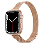 Milanese Small Waist Watchband For Apple Watch Series, 7 41mm / 6&SE&5&4 40mm / 3&2&1 38mm, 7 45mm / 6&SE&5&4 44mm / 3&2&1 42mm