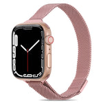 Milanese Small Waist Watchband For Apple Watch Series, 7 41mm / 6&SE&5&4 40mm / 3&2&1 38mm, 7 45mm / 6&SE&5&4 44mm / 3&2&1 42mm