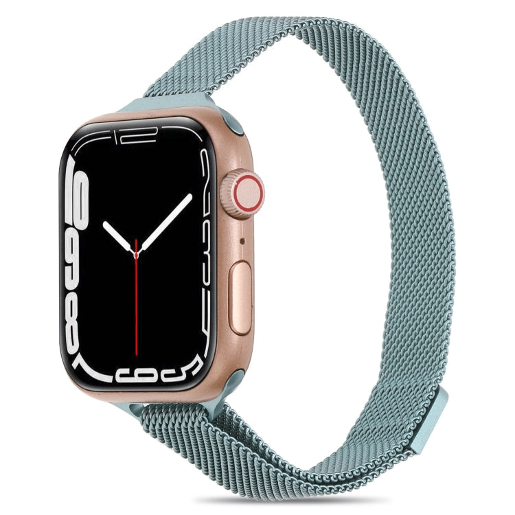 Milanese Small Waist Watchband For Apple Watch Series, 7 41mm / 6&SE&5&4 40mm / 3&2&1 38mm, 7 45mm / 6&SE&5&4 44mm / 3&2&1 42mm