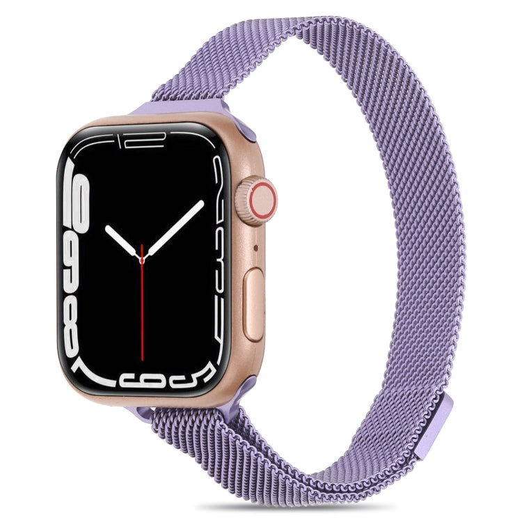Milanese Small Waist Watchband For Apple Watch Series, 7 41mm / 6&SE&5&4 40mm / 3&2&1 38mm, 7 45mm / 6&SE&5&4 44mm / 3&2&1 42mm
