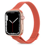 Milanese Small Waist Watchband For Apple Watch Series, 7 41mm / 6&SE&5&4 40mm / 3&2&1 38mm, 7 45mm / 6&SE&5&4 44mm / 3&2&1 42mm