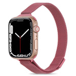 Milanese Small Waist Watchband For Apple Watch Series, 7 41mm / 6&SE&5&4 40mm / 3&2&1 38mm, 7 45mm / 6&SE&5&4 44mm / 3&2&1 42mm