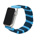 Silicone Splicing Watchband For Apple Watch Series, 7 41mm / 6&SE&5&4 40mm / 3&2&1 38mm, 7 45mm / 6&SE&5&4 44mm / 3&2&1 42mm